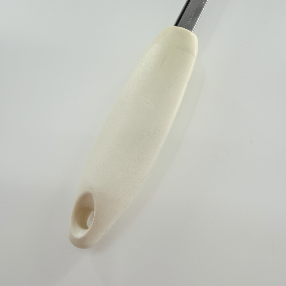 Vintage Pyrex Stainless Steel Slotted Spoon Handle 80s 90s Vtg Kitchen Tool - Picture 8 of 11